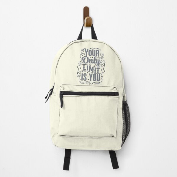 Item preview, Your Only Limit Is You – Motivational Typography designed and sold by Changing Room.