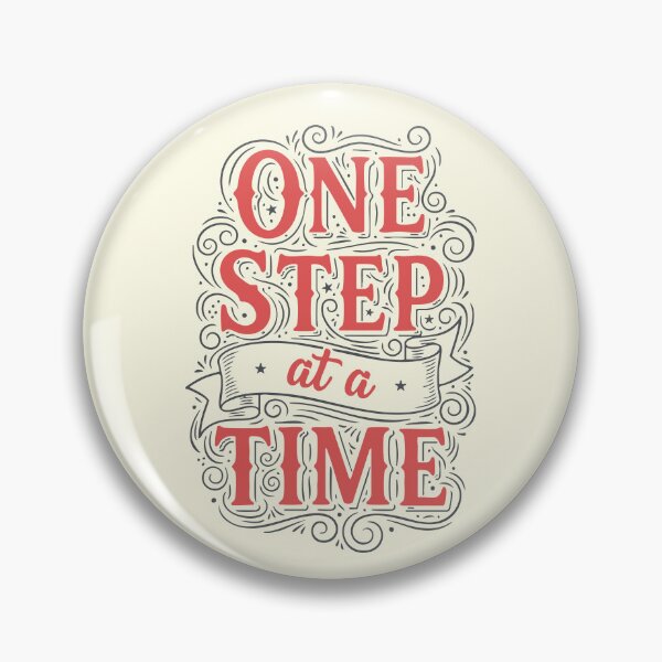 Item preview, One Step at a Time Motivational designed and sold by Changing Room.