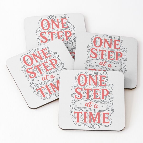 Item preview, One Step at a Time Motivational designed and sold by Changing Room.