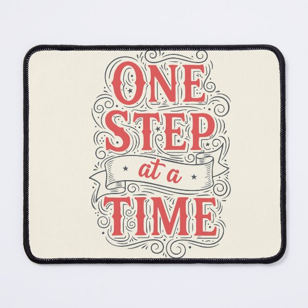 Item preview, One Step at a Time Motivational designed and sold by Changing Room.