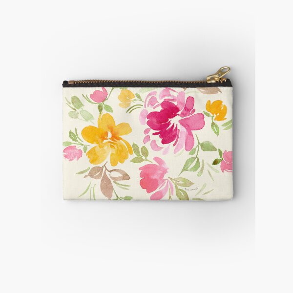 Item preview, Loose Watercolor Florals - Hand Painted - Pink and Yellow designed and sold by Terri Conrad.