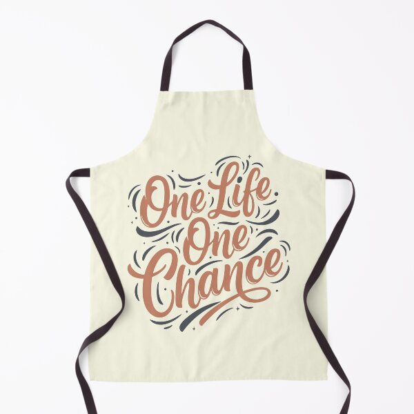 Item preview, One Life, One Chance Typography designed and sold by Changing Room.
