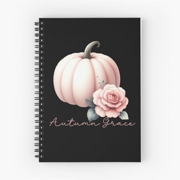Item preview, Autumn Grace – Pink Pumpkin with Rose and Script Lettering designed and sold by Illustrated Faith.