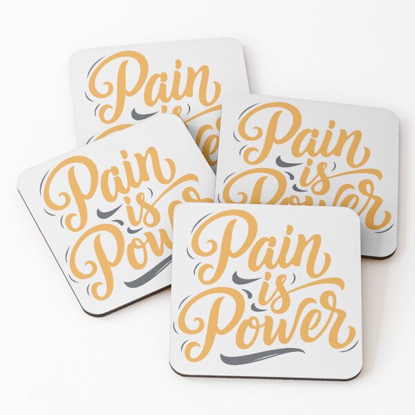 Item preview, Pain is Power Motivational designed and sold by Changing Room.