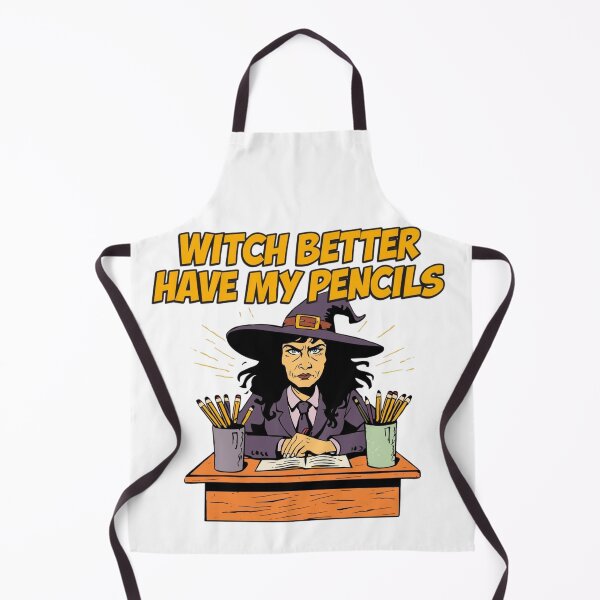Item preview, Witch Better Have My Pencils – Funny Halloween Teacher designed and sold by jelonkaa.
