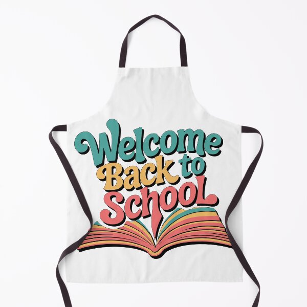 Item preview,   WELCOME BACK TO SCHOOL -TEXT -  TYPOGRAPHY - BOOK -COLORFUL designed and sold by Gihan-Design.