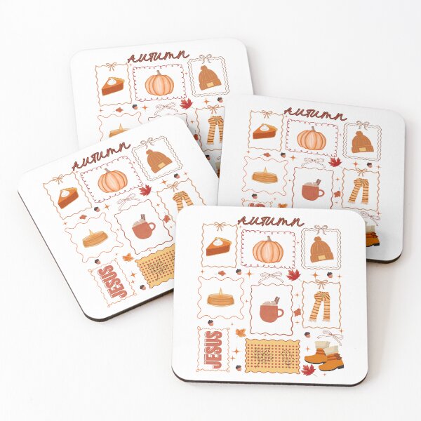 Item preview, Autumn Jesus – Faith and Fall Season Design designed and sold by Illustrated Faith.