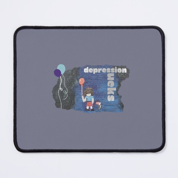Item preview, Depression Sucks Cropped designed and sold by EdithParkerBlu.
