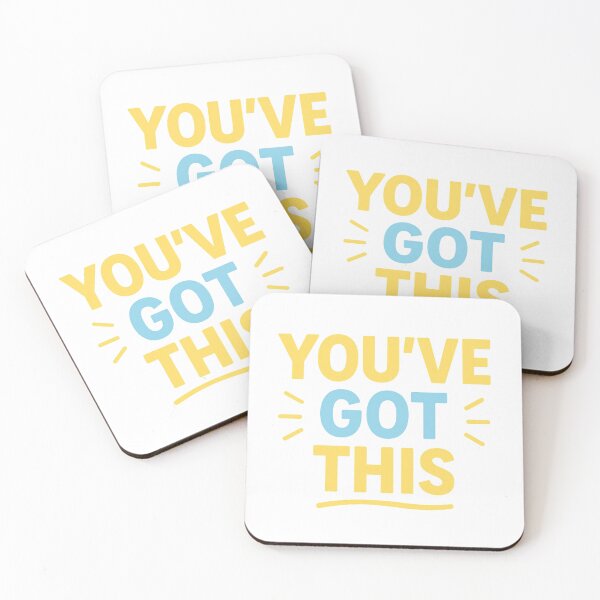 Item preview, You've Got This – Motivational Quote Design designed and sold by CraftedByEva.