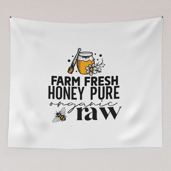 Item preview, Farm Fresh Honey Pure Organic Raw designed and sold by artcultreone.