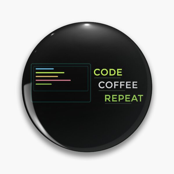 Item preview, Code Coffee Repeat designed and sold by SkynetV5.