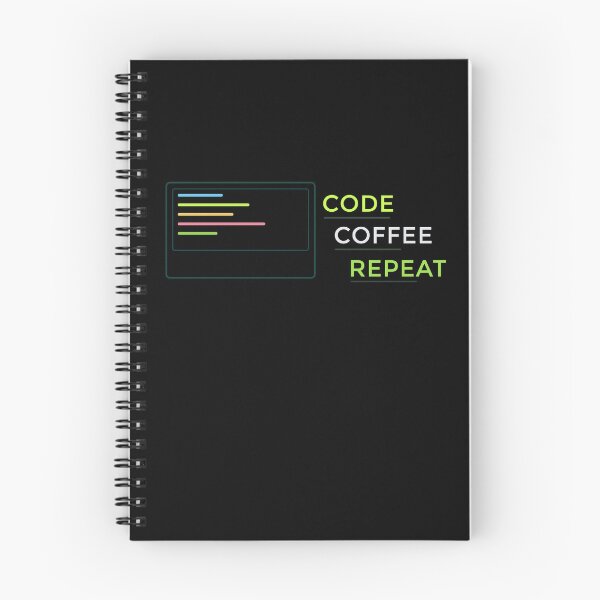 Item preview, Code Coffee Repeat designed and sold by SkynetV5.