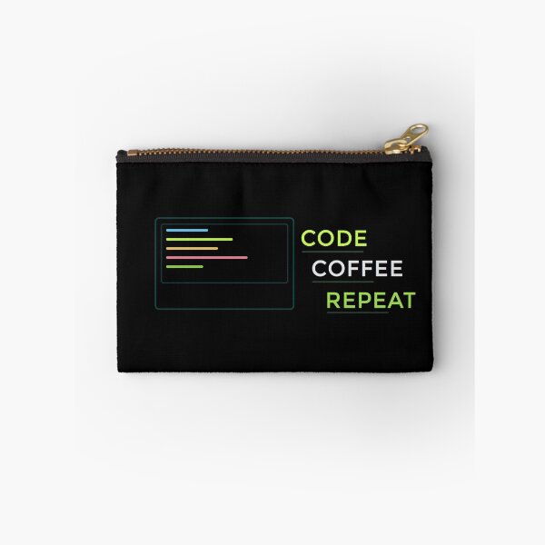 Item preview, Code Coffee Repeat designed and sold by SkynetV5.