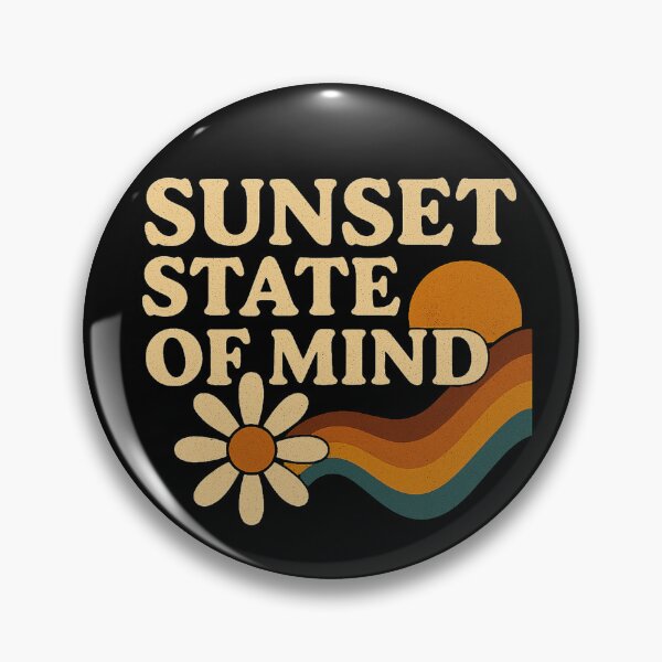Item preview, Sunset State of Mind – Retro Sunset & Chill Vibes designed and sold by Design_Your_Day.