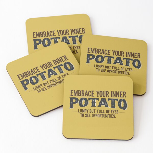 Item preview, Embrace your Inner Potato designed and sold by SpaceFrisbee.