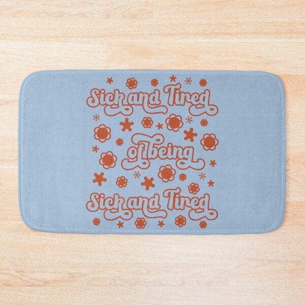 Item preview, Sick and Tired – Spoonie Truth in Retro Style designed and sold by Designs by Jesabee.