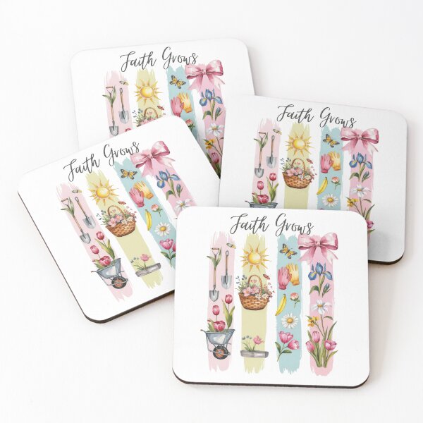 Item preview, Faith Grows – Watercolor Garden Design designed and sold by Illustrated Faith.