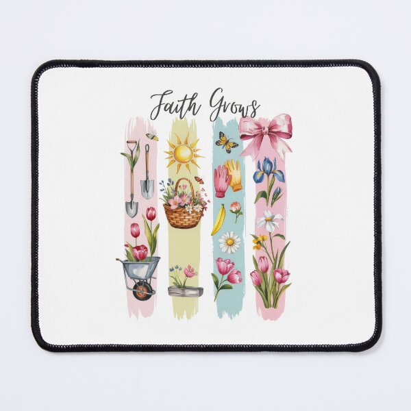 Item preview, Faith Grows – Watercolor Garden Design designed and sold by Illustrated Faith.