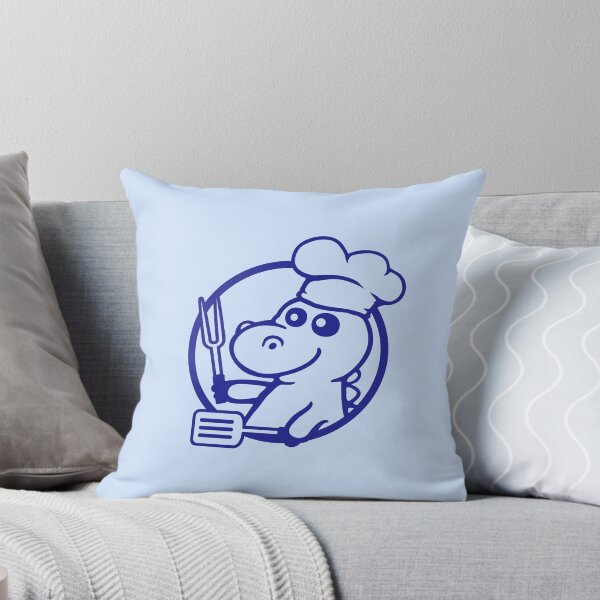 Item preview, Dino BBQ Barbecue Chef's Hat Cook Cooking Kitchen designed and sold by shirt-o-mat.