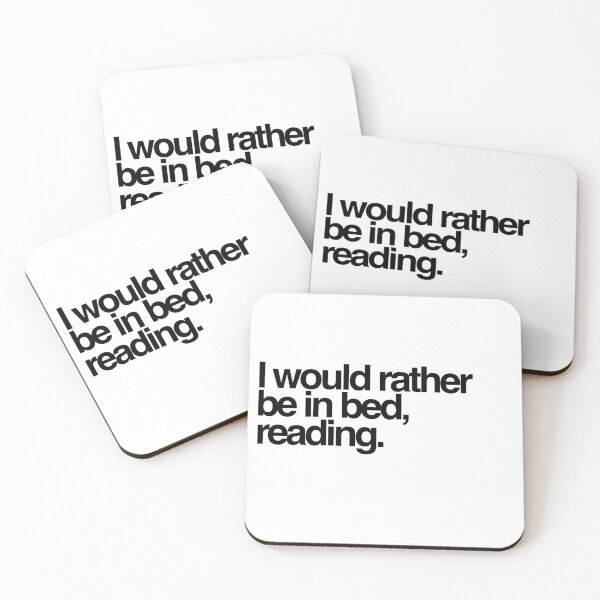Item preview, I would rather be in bed reading designed and sold by anahehe.