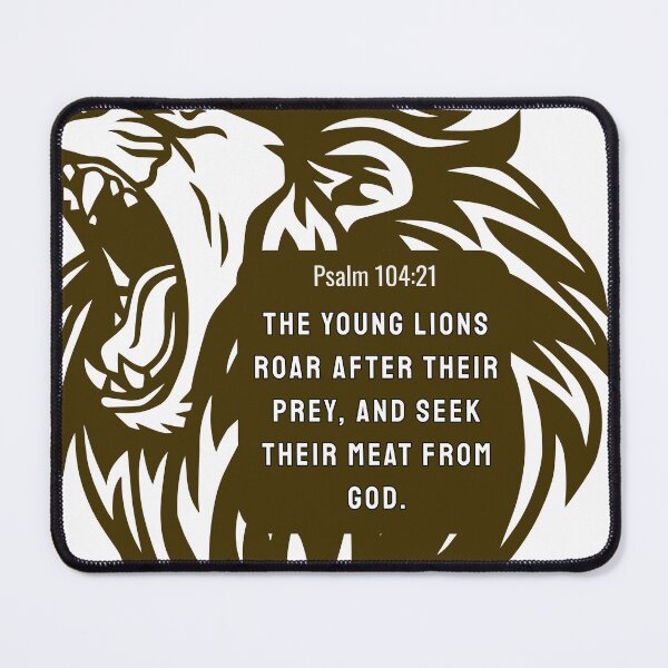 Item preview, Psalm 104:21 designed and sold by Undonemadenew.
