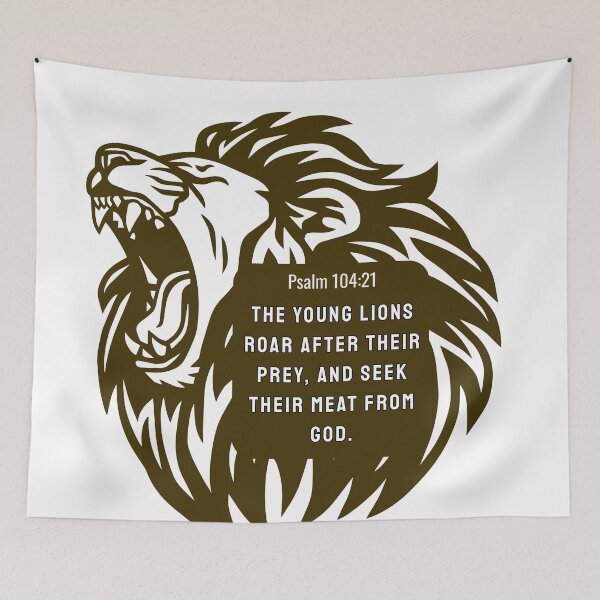 Item preview, Psalm 104:21 designed and sold by Undonemadenew.