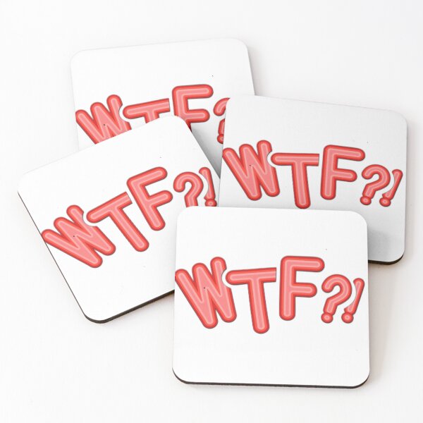 Item preview, WTF Neon Text | Funny Meme Expression Design designed and sold by 1TruthMatrix.