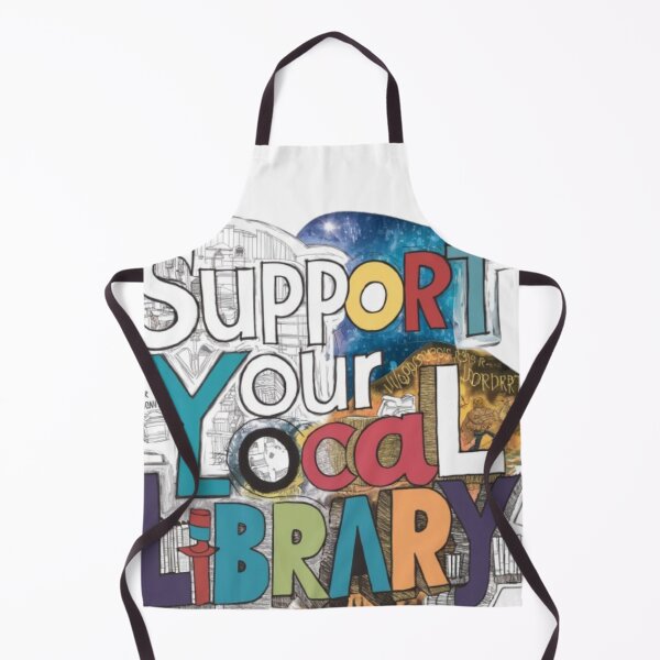 Item preview, Support Your Local Library Books Reading Librarian Kids Board Draw 002 designed and sold by sadedream.