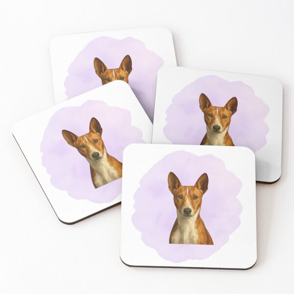 Item preview, Elegant Basenji in Polygon Style designed and sold by GeoWild Designs.