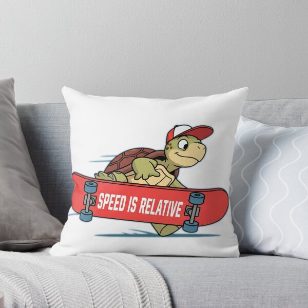 Item preview, Skateboarding Turtle – "Speed is Relative" designed and sold by HopaHope.