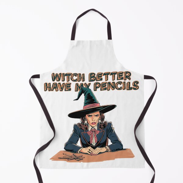 Item preview, Witch Better Have My Pencils – Halloween Teacher Pun designed and sold by jelonkaa.