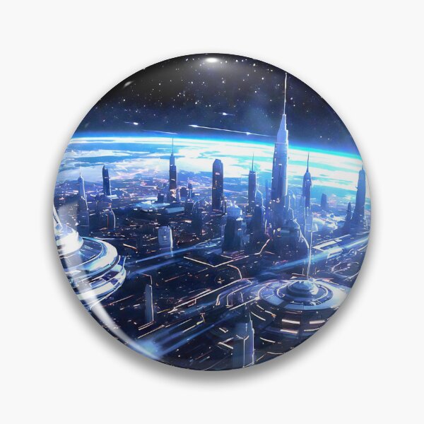 Item preview, Orbital Metropolis  designed and sold by ArtBarnes.