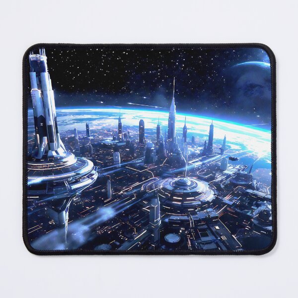 Item preview, Orbital Metropolis  designed and sold by ArtBarnes.