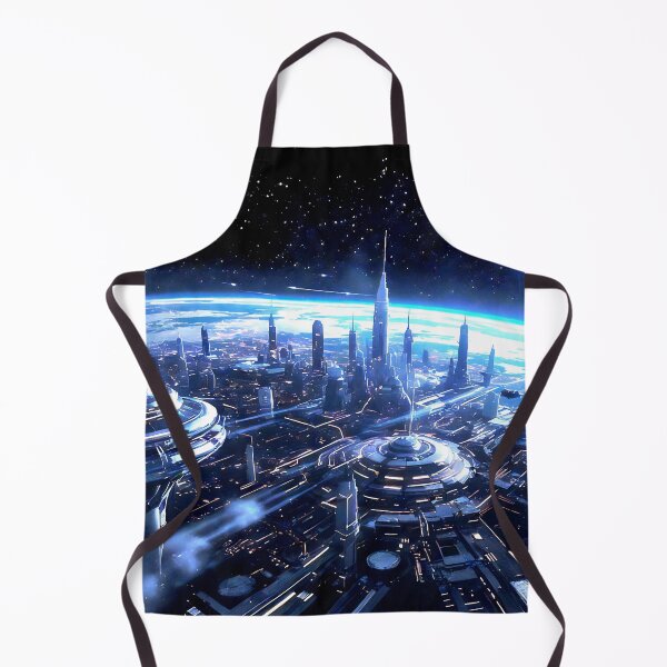 Item preview, Orbital Metropolis  designed and sold by ArtBarnes.
