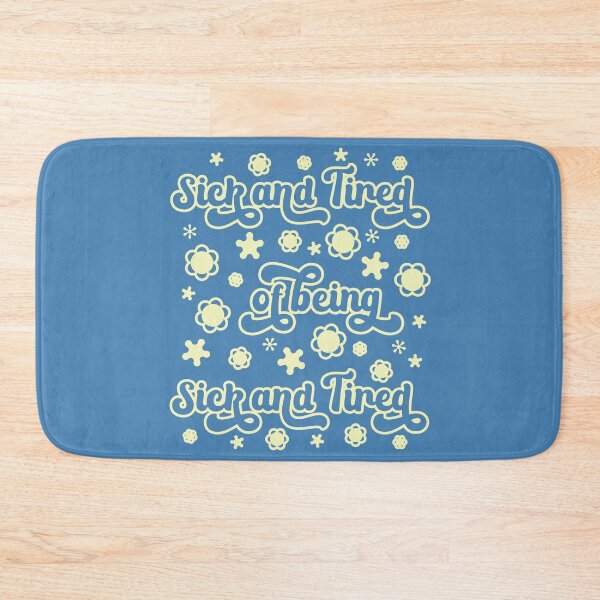 Item preview, Retro Spoonie Mood – Sick and Tired, Always designed and sold by Designs by Jesabee.