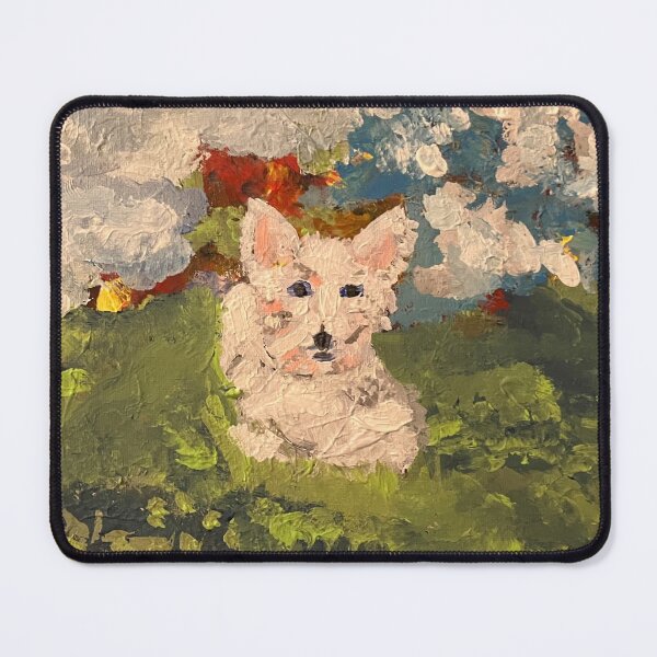 Item preview, White dog designed and sold by Kserr.