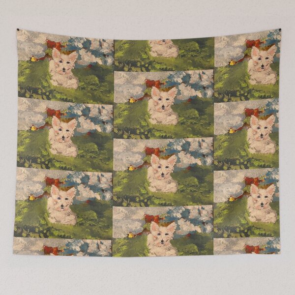 Item preview, White dog  designed and sold by Kserr.