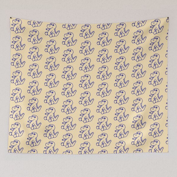 Item preview, Dino Cute Stegosaurus Dinosaur Happy Smile Funny Sitting designed and sold by shirt-o-mat.