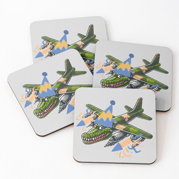 Item preview, Bombardiro Crocodilo Birthday Edition – Brainrot Meme with Party Hat and Fireworks designed and sold by EmeraldeaArt.