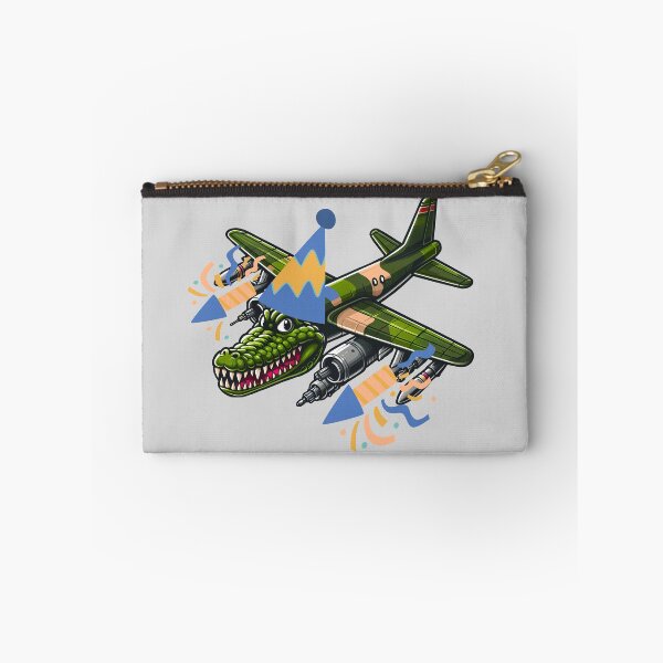 Item preview, Bombardiro Crocodilo Birthday Edition – Brainrot Meme with Party Hat and Fireworks designed and sold by EmeraldeaArt.