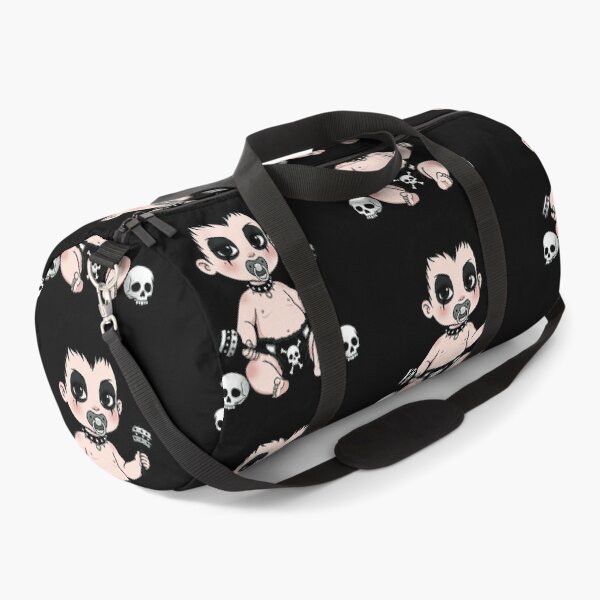 Item preview, Goth Baby Boy with Skulls designed and sold by TeeARTHY.