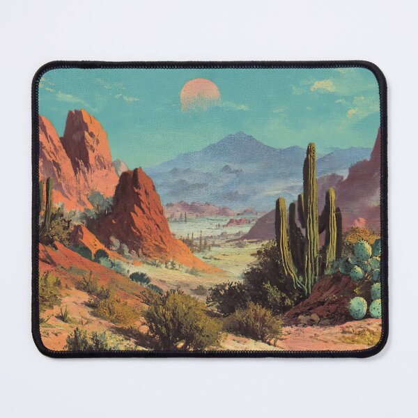 Item preview, Desert in New Mexico Red Rock Mountains Landscape designed and sold by scicilysimonee.