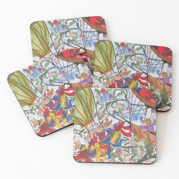 Item preview, Hot-Air Balloons and Apple Blossoms  designed and sold by RMHamilton.