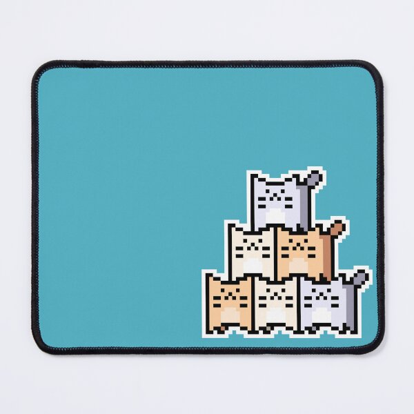 Item preview, Pastel Pixel-Cats Pyramid designed and sold by Wojciech Sumara.
