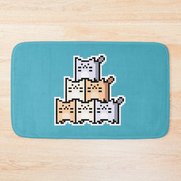 Item preview, Pastel Pixel-Cats Pyramid designed and sold by Wojciech Sumara.