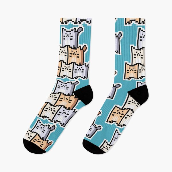 Item preview, Pastel Pixel-Cats Pyramid designed and sold by Wojciech Sumara.