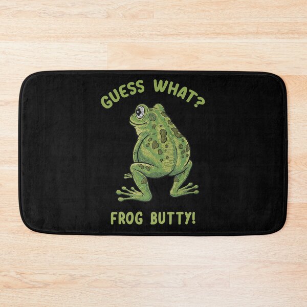 Item preview, Guess What Frog Butt Funny Quote designed and sold by TeeARTHY.
