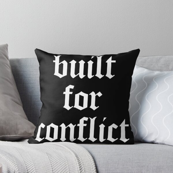Item preview, Built for Conflict – Motivational Gym Quote for Bodybuilders, Athletes & Fitness Lovers designed and sold by Nextstep Design.