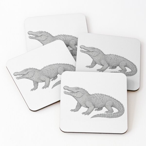Item preview, Stone Crocodile designed and sold by Zoologybestiary.