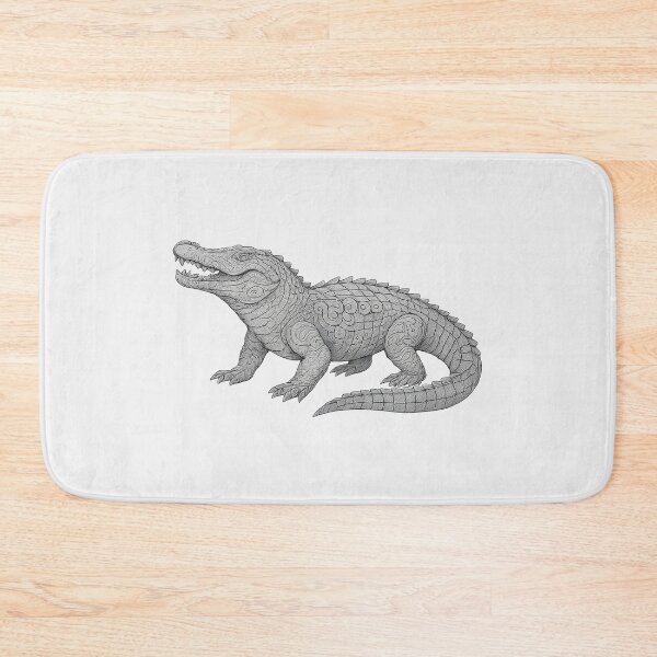 Item preview, Stone Crocodile designed and sold by Zoologybestiary.